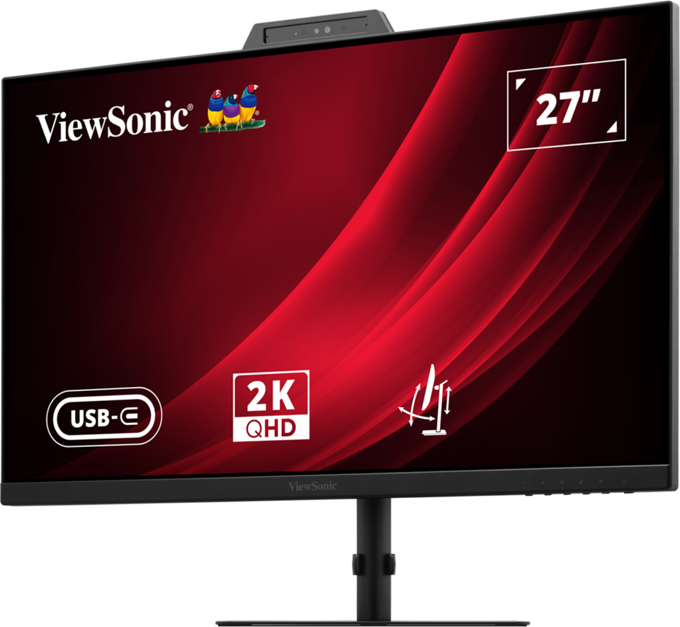 ViewSonic VG2741V-2K 27” QHD USB-C Video Conferencing Monitor with